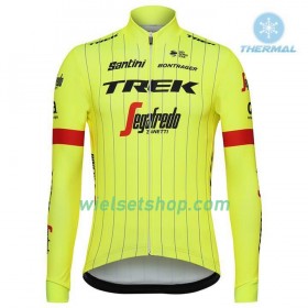 Wielershirt 2018 Trek-Segafredo N002 Winter Thermal Fleece
